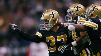 Gleason passou toda a carreira nos Saints Gleason passou toda a carreira nos Saints