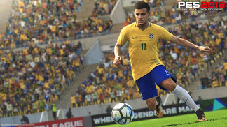 Os erros e acertos de ‘Pro Evoluion Soccer’ para (re)conquistar o jogador Philippe Coutinho, jogador do Liverpool, é o destaque da capa de Pro Evolution Soccer 2018.