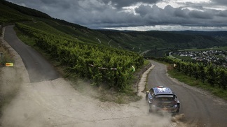 WRC - Rally da Alemanha - 10ª etapa do Campeonato Mundial: Liderança de Tänak na sexta-feira chuvosa Sébastien Ogier / Julien Ingrassia (Ford Fiesta WRC)