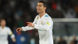“Abençoado com talento e muito trabalho”, afirma CR7 sobre carreira Cristiano Ronaldo Comemora Gol Real Madrid Grêmio Futebol Mundial de Clubes 16/12/17