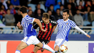 Real Sociedad vence; Lazio se classifica de forma antecipada Real Sociedad venceu nesta quinta