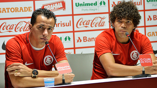 Apresentados, Camilo e Leandro Damião aparecem no BID e podem estrear Leandro Damião e Camilo já podem estrear pelo Internacional