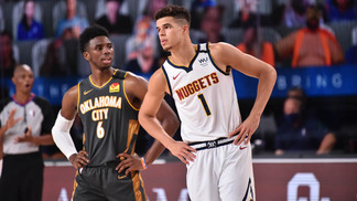 Como Michael Porter Jr. ‘surge’ na bolha e começa a indicar que será um dos mais eficientes cestinhas da NBA Michael Porter Jr. em ação pelos Nuggets