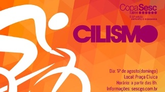 Copa Sesc incentiva ciclismo esportivo para iniciantes em Goiânia | Bike é Legal Copa SESC de Ciclismo acontece dia 17 de agosto em Goiânia
