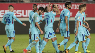 Mesmo sem titulares, Barcelona vence fácil e encaminha vaga na Copa do Rei Barcelona venceu fácil pela Copa do Rei