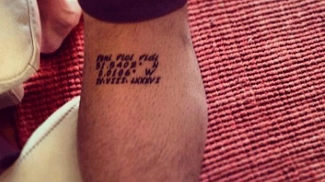 Pergunte ao PVC sobre futebol nacional e internacional! Envie sua pergunta até 4ª-feira A tatuagem de Thiago Pereira em homenagem a medalha de prata nos Jogos Olímpicos de Londres