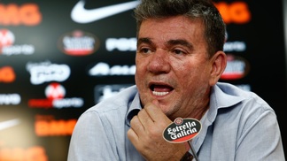 Não é só Carille que 'tomou aula': quem deveria aprender com Independiente del Valle é Andrés Sanchez Andrés Sanchez durante entrevista coletiva no CT do Corinthians