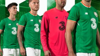 Após 23 anos, Irlanda troca Umbro por New Balance e apresenta nova camisa