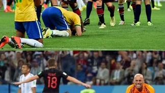 Brasil de 2014 x Argentina de 2018. Imagine o encontro do pior possível entre os rivais Alemanha 7 a 1 e Croácia 3 a 0: patéticos times de Brasil e Argentina