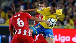 Calleri marca, mas Koke faz dois golaços e comanda goleada do Atlético de Madri contra o Las Palmas Calleri marcou na derrota do Las Palmas para o Atlético de Madri