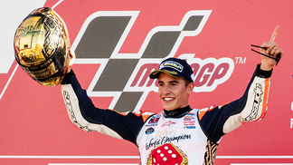 Campeão da MotoGP, Márquez revela ter sofrido com estresse na temporada Marc Marquez se sagrou campeão da MotoGP