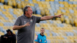 Abel valoriza superação do Fluminense em partida dura contra o Atlético-MG Abel na partida desta segunda
