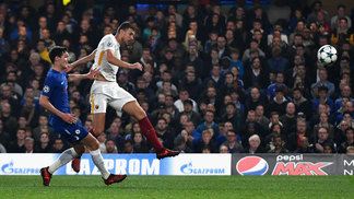 Em jogo eletrizante de seis gols, Roma e Chelsea empatam em Londres Chelsea e Roma fizeram jogaço em Londres nesta quarta-feira