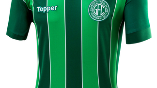 Com dois tons de verde, Guarani capricha em nova camisa 3 para 2018 Guarani Nova Camisa 3 Topper 190118