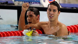 Brandonn Almeida quebra recorde de Thiago Pereira e vence 400m medley no José Finkel Brandonn Almeida conseguiu o tempo de 4m14s76
