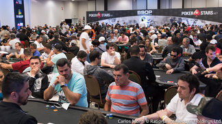 Com field gigantesco, 457 jogadores avançam para o Dia 2 do BSOP 100 Foz do Iguaçu BSOP 100 Foz do Iguaçu