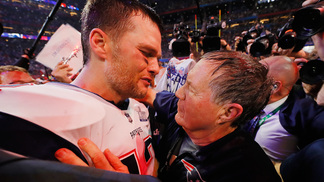 Só uma tragédia tira o título dos Patriots Brady e Belichick