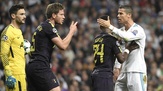 Lloris e Navas se destacam, e Real Madrid e Tottenham empatam no Bernabéu pela Champions Real Tottenham Empate 17/10/2017
