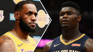 Desde LeBron James, nenhum jogador teve a missão de mudar a NBA; Zion Williamson é esse cara LeBron James e Zion Williamson
