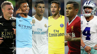 Cardápio ESPN tem volta de Cristiano Ronaldo, Jesus e Coutinho na Inglaterra, Neymar na França e 7 jogos da NFL; programe-se Cardápio ESPN tem volta de Cristiano Ronaldo e Neymar na França; programe-se