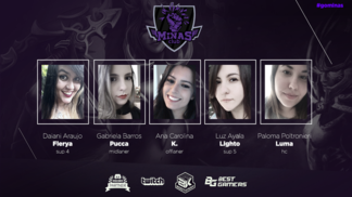 Para estimular cenário feminino de Dota 2, Midas Elite Club cria time só com mulheres Formação feminina de Dota 2 do Midas Club