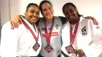 Judocas brasileiras conquistam bronze no Grand Slam de Abu Dhabi Brasileiras conquistaram o bronze