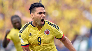 Colômbia pode garantir vaga na Copa do Mundo diante do Paraguai Falcao fez o gol da Colômbia
