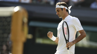Federer se diz 'privilegiado' por chegar a outra final em Wimbledon Federer Wimbledon 12/07