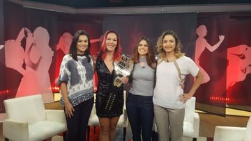 'Olhar espnW' com Cris Cyborg – e eu de coadjuvante