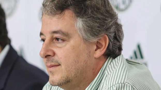 Presidente do Palmeiras, Paulo Nobre, está em seu último ano de mandato Presidente do Palmeiras, Paulo Nobre, está em seu último ano de mandato