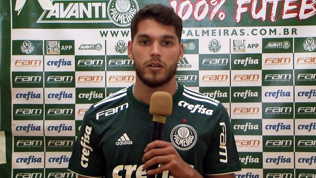 Nicolas Freire responde perguntas em apresentação à torcida no canal de YouTube do Palmeiras Nicolas Freire responde perguntas em apresentação à torcida no canal de YouTube do Palmeiras