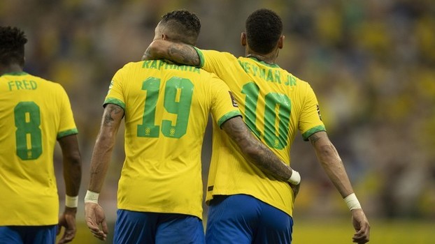 Raphinha e Neymar, pareceira que pode levar o Brasil ao título Mundial Raphinha e Neymar, pareceira que pode levar o Brasil ao título Mundial