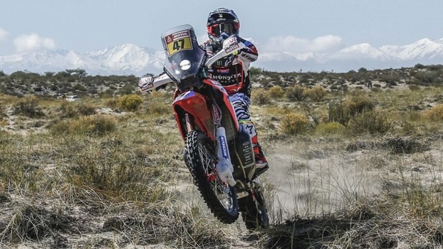 Kevin Benavides (Honda CRF450 Rally) Kevin Benavides (Honda CRF450 Rally)