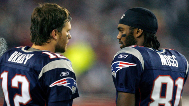 A dupla Brady e Moss marcou uma época na liga A dupla Brady e Moss marcou uma época na liga
