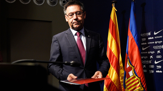 Josep Maria Bartomeu criticou a postura da LFP em não adiar o jogo contra o Las Palmas