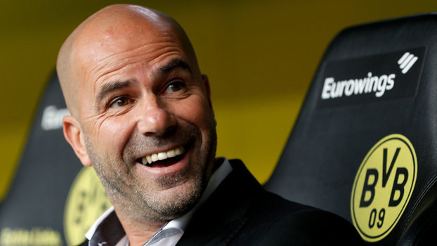 Peter Bosz chegou ao Dortmund nesta temporada Peter Bosz chegou ao Dortmund nesta temporada