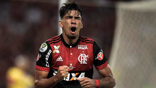 Paquetá marcou pelo Fla no jogo de ida contra o Cruzeiro, no Maracanã Paquetá marcou pelo Fla no jogo de ida contra o Cruzeiro, no Maracanã