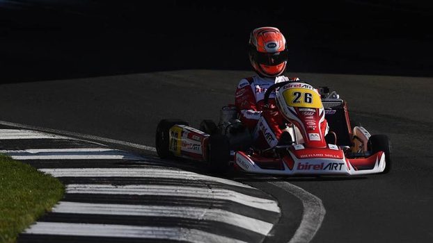 Caio Collet em ação numa prova de Kart Caio Collet em ação numa prova de Kart