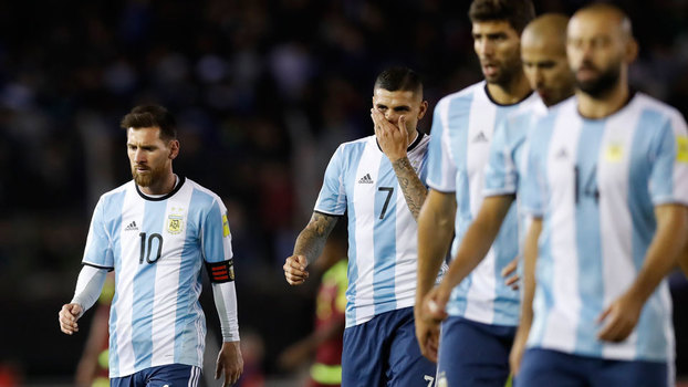 Argentina está em situação dramática nas Eliminatórias Argentina está em situação dramática nas Eliminatórias