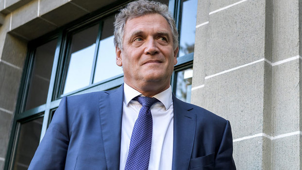 Jérôme Valcke, ex-secretário geral da Fifa, após audiência na Corte Arbitral do Esporte Jérôme Valcke, ex-secretário geral da Fifa, após audiência na Corte Arbitral do Esporte