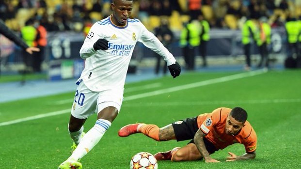 Vini Jr dá show na Champios League Vini Jr dá show na Champios League