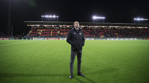 Potter contempla estádio do Ostersunds Potter contempla estádio do Ostersunds