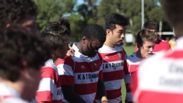 Victor Feijão momentos antes de uma partida na Nova Zelândia Victor Feijão momentos antes de uma partida na Nova Zelândia