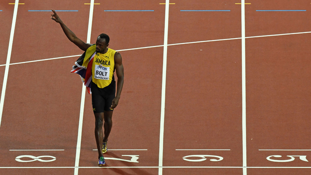 Usain Bolt está se aposentando das pistas Usain Bolt está se aposentando das pistas