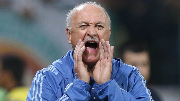 Felipão comanda o Palmeiras contra o Botafogo Felipão comanda o Palmeiras contra o Botafogo