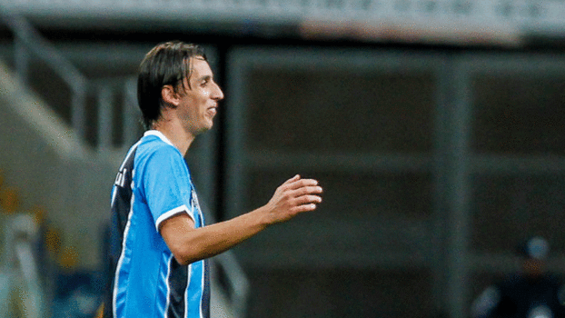 Geromel valorizou a atuação do Grêmio neste domingo Geromel valorizou a atuação do Grêmio neste domingo