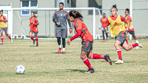 Treino do time feminino do Flamengo Treino do time feminino do Flamengo