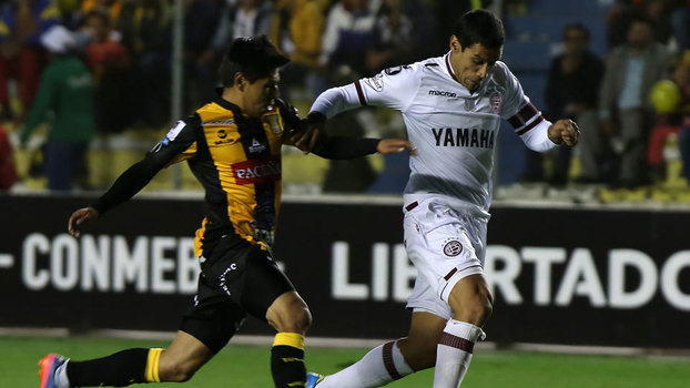 The Strongest e Lanús empataram por 1 a 1 nesta quinta-feira The Strongest e Lanús empataram por 1 a 1 nesta quinta-feira