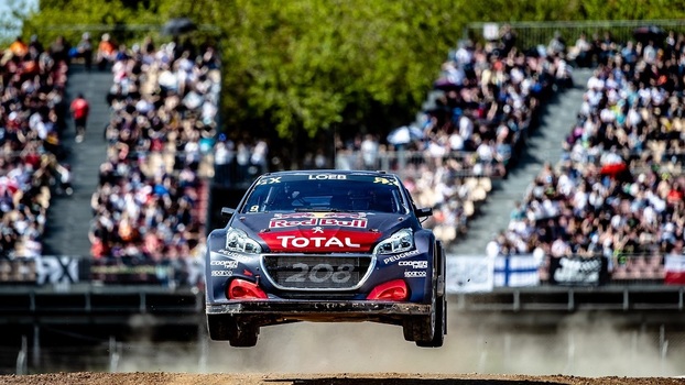 Sébastien Loeb (Peugeot 208 RX) Sébastien Loeb (Peugeot 208 RX)