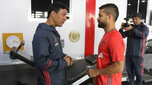 Zé Ricardo e Diego, junto no Flamengo Zé Ricardo e Diego, junto no Flamengo